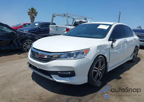 2017 Honda Accord Sport Se из США, поврежденный, VIN 1HGCR2F15HA169307
